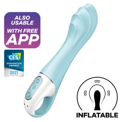 Satisfyer Vibro gonflable Air Pump Vibrator 5+ Satisfyer 12 x 3.5cm